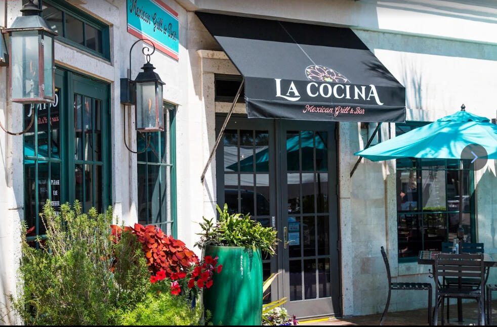 La Cocina restaurant facade in Seacrest Beach Florida